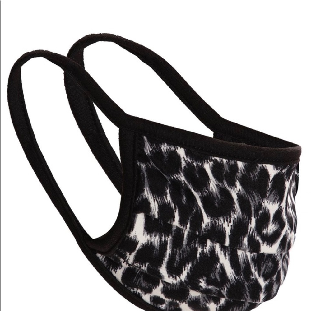 LEOPARD FACE MASK